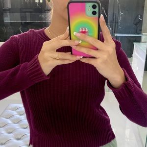 Knitted sweater